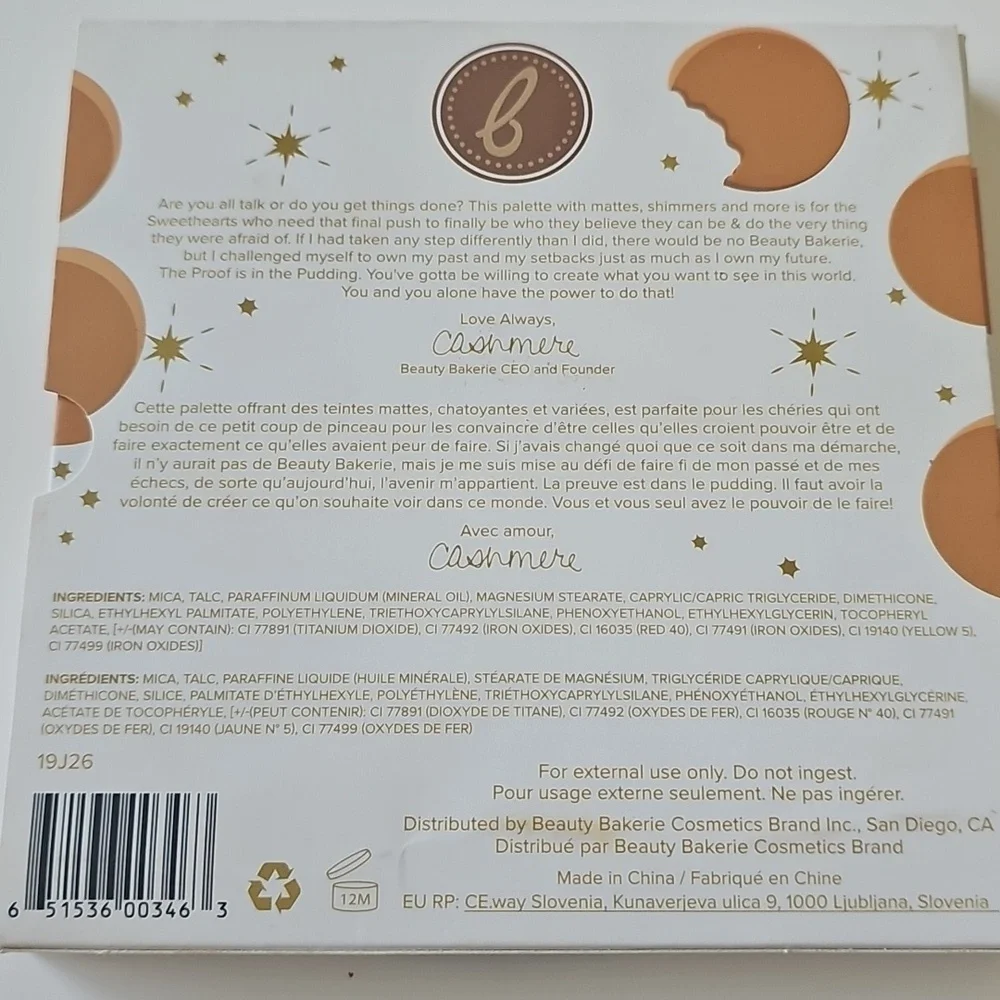 Beauty Bakerie Proof Is In The Puddin' Eyeshadow Palette